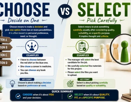 Choose vs Select