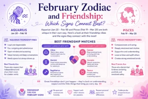 February Zodiac and Friendship: Which Signs Connect Best?
