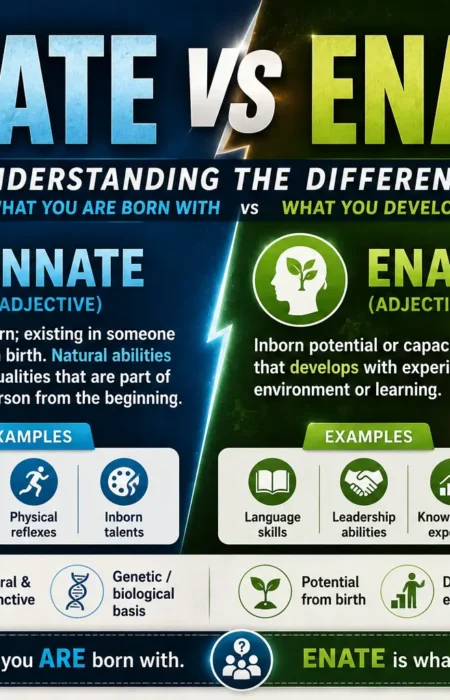 Innate vs Enate