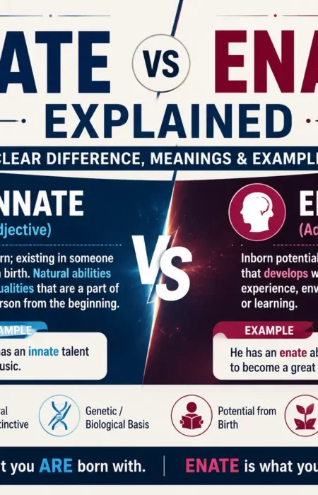 Innate vs enate explained