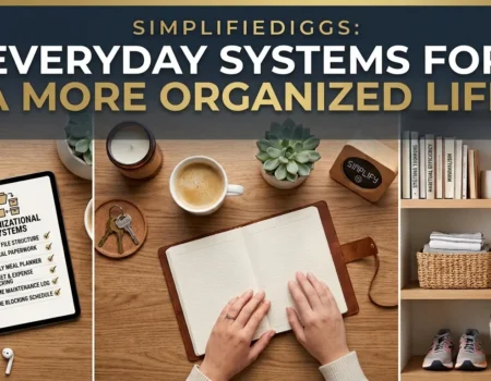 SimplifyDiggs Everyday Systems for a More Organized Life.